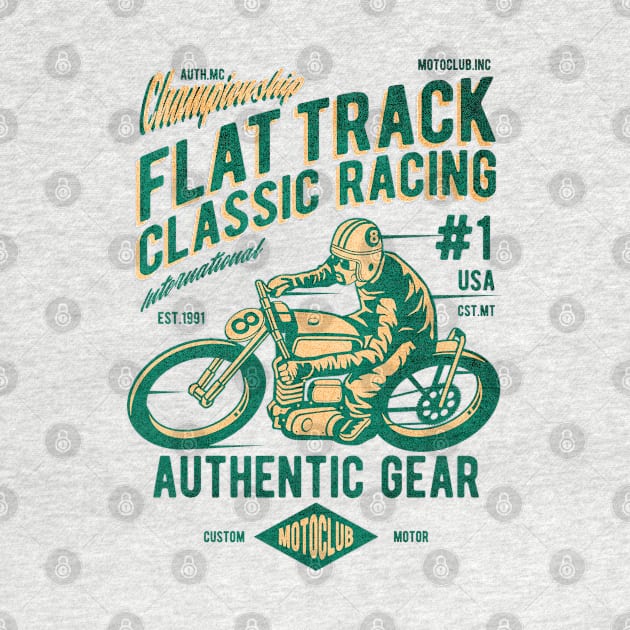 Flat Track Classic Racing authentic by Tempe Gaul